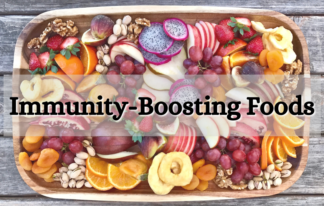 An abundance of immunity-boosting foods