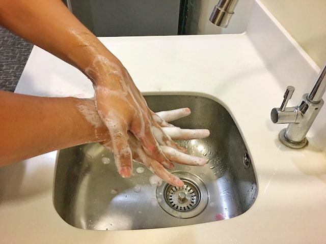 Washing your hands helps you stay healthy during flu season.