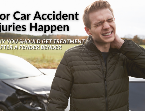 Minor Car Accident Injuries Happen: Here's Why You Should Get Treatment After a Fender Bender