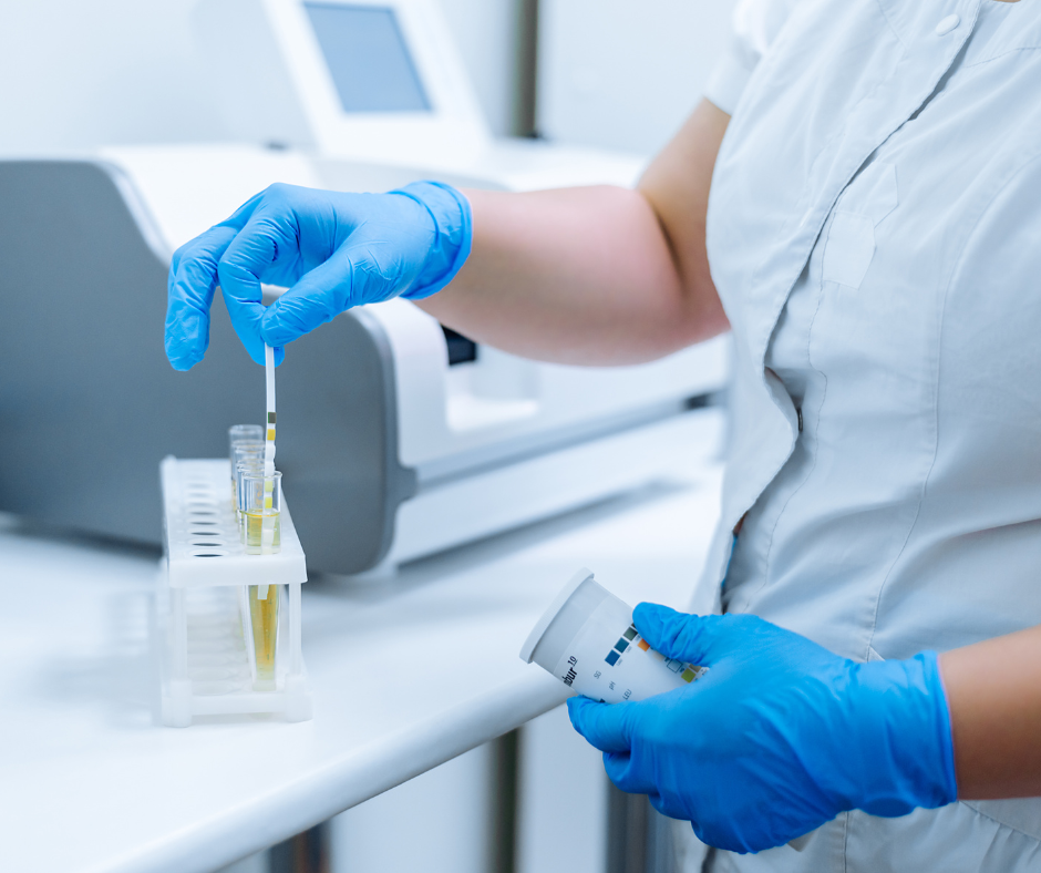 laboratory services including urinalysis