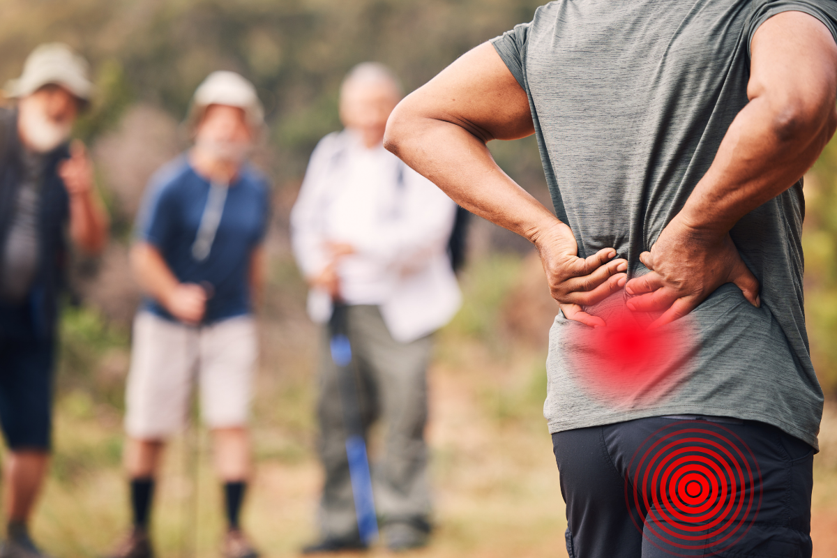Pain in lower back and one side of buttocks and leg